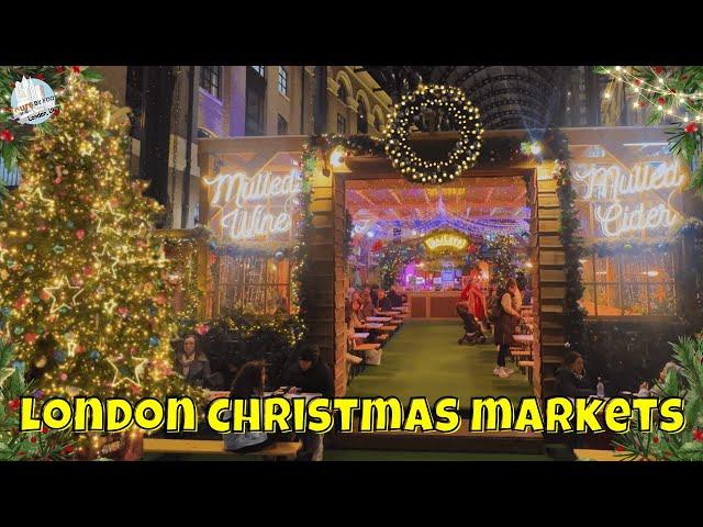 The Spectacular Christmas Market at London's Tower Bridge