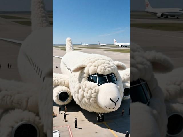 Unique Airplane, Sheep Airplane #aeroplane #airplane #plane #uniqueairplane #aviation #travel