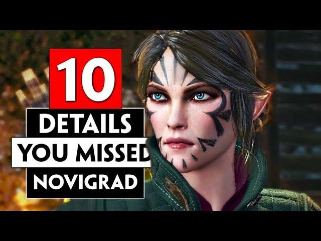 10 Details You Probably Missed in Novigrad | THE WITCHER 3