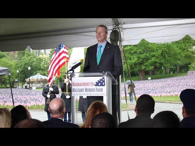 Governor Baker: "Honor and Remember Those We’ve Lost and the Families They’ve Left Behind"