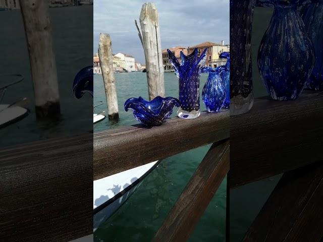 Fashion 60's Vases - Blue Collection - Original Murano Glass