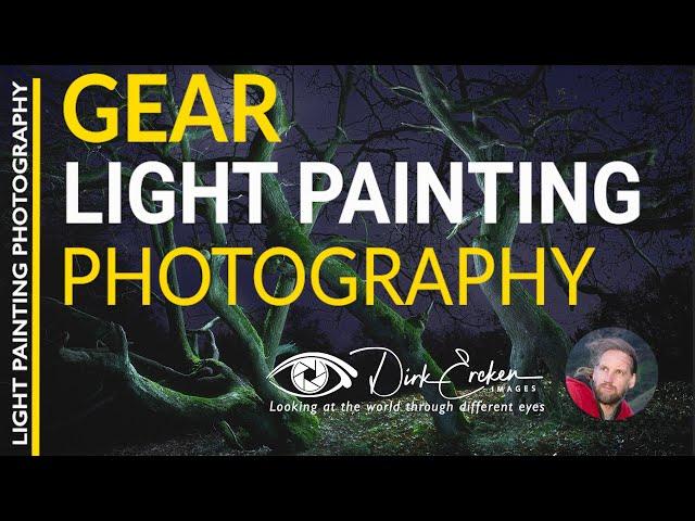 Gear - light painting photography