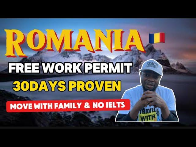 Romania Free Work Visa 2024|Easy Way To Move To Europe Romania| Jobs in Romania & School Admiission