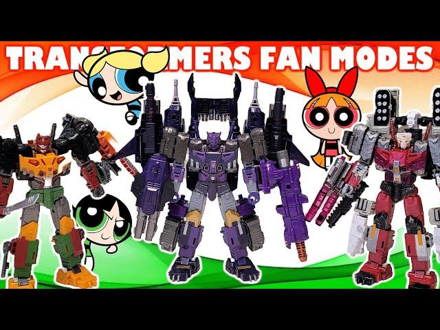 Transformers Legacy Evolution and United Fan Modes by Bot Bender Orinj