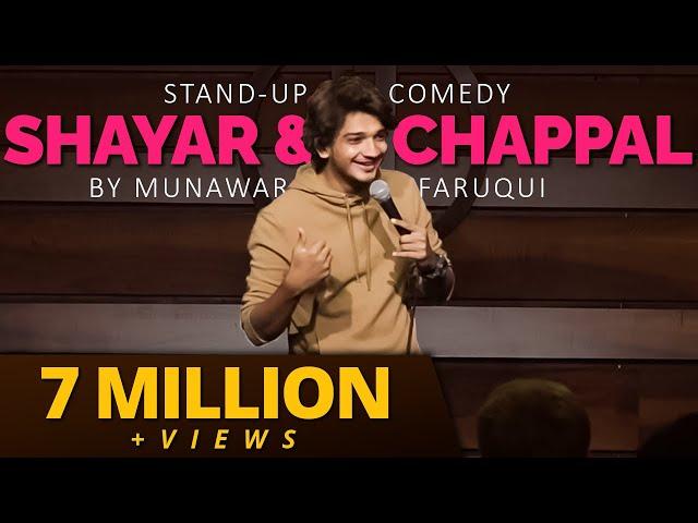 Shayar, Minder & Chappal | Stand Up Comedy | Munawar Faruqui