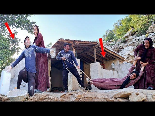 Love triangle:monster's second wife returns to destroy first wife, husband begs to return home.
