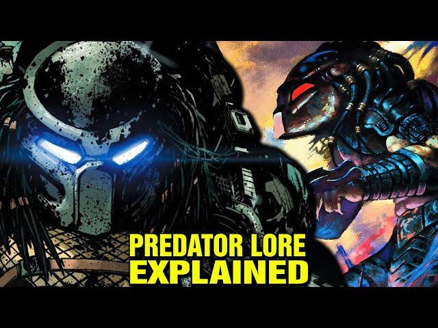 Predator Lore & History Explained for 1 hour -  Yautja Hierarchy, Rituals, Technology, Leaders