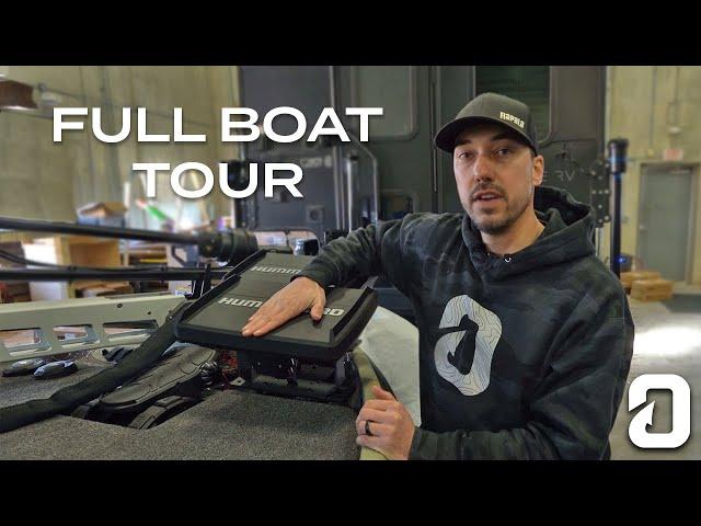 Bob Downey's 2023 Boat Walkthrough for the Bassmaster Elite Season