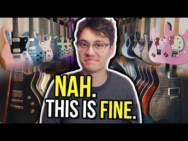 THIS IS TOO MANY GUITARS... || Agufish Guitar Collection 2023