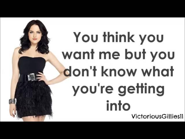 Victorious Cast feat. Elizabeth Gillies-You Don't Know Me (Lyrics)