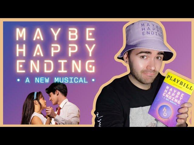 MAYBE HAPPY ENDING is my new favourite Broadway show |  review of the 2024 new musical