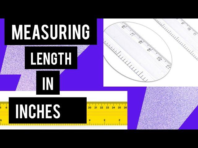 How to use scale to measure Inches "|| Measurements in inches ||