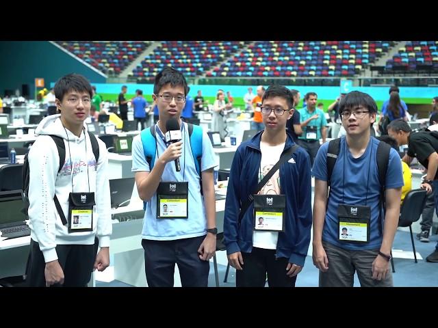 IOI 2019: Team interview - Singapore