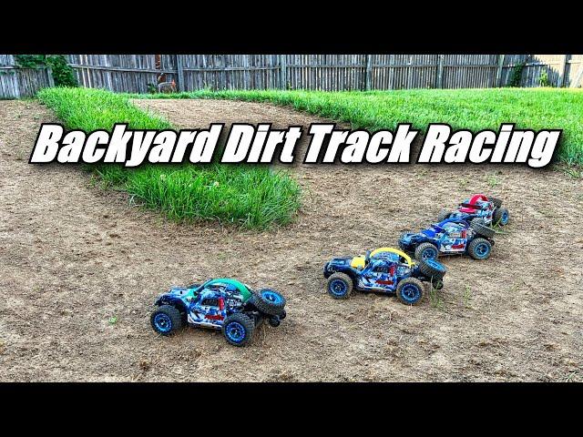 Backyard Dirt Track - WLTOYS 284161 1/28 RC 4x4 Racing