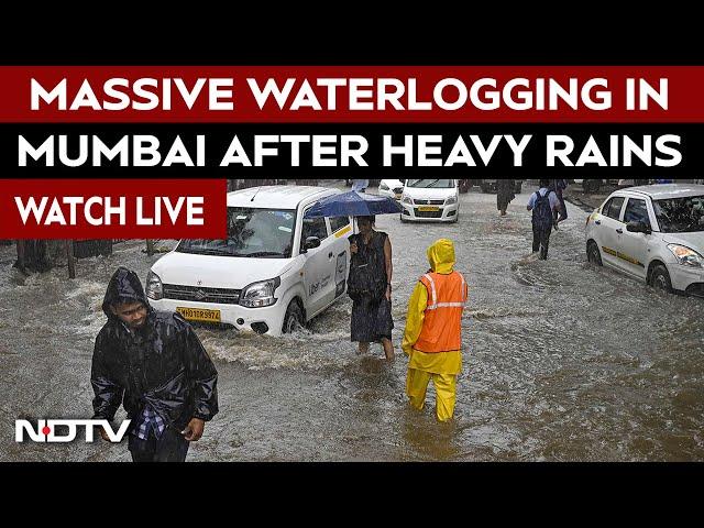 Mumbai Rain Update LIVE | Waterlogging In Mumbai, Forecast For More Rain, Trains Running Late