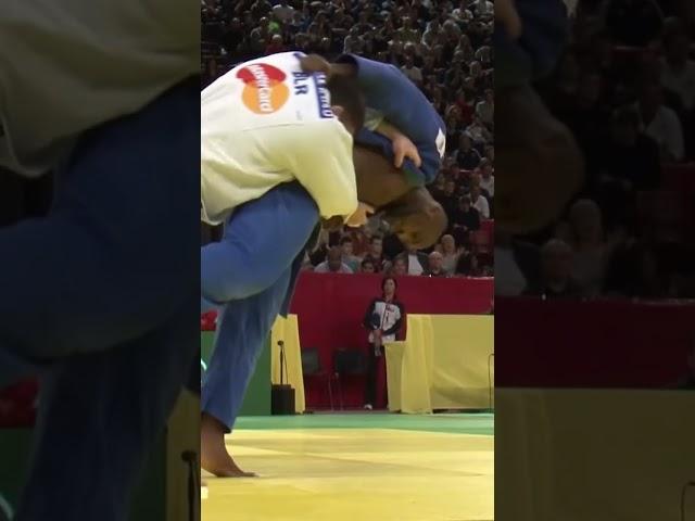 TEDDY RINER incredible Harai goshi  #top #viral #judo #paris #ippon #teddy