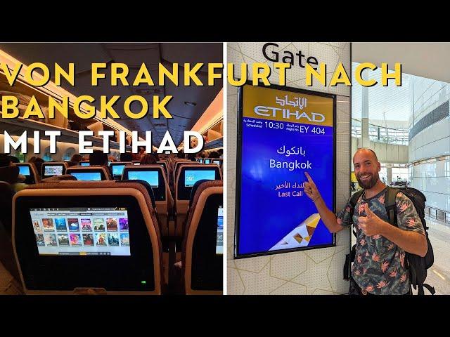 Travel from Frankfurt to Bangkok  ️ Flight with Etihad