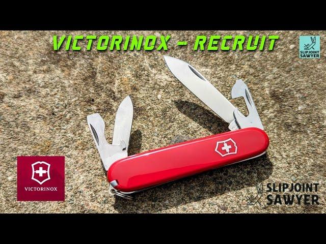 Victorinox Recruit Swiss Army Knife 0.2503. The Perfect Lightweight First EDC SAK Pocket Knife?!