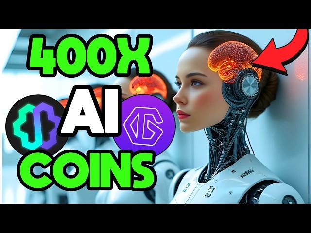 TOP 10 TINY AI CRYPTO ALTCOINS TO 400X IN 2025 BULL RUN (HUGE GAINS!)