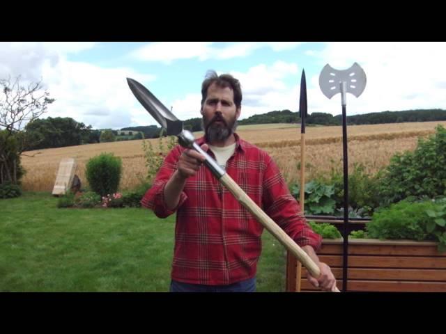 Friends of the Blade 29:  German medieval Saufeder (Boar Spear)