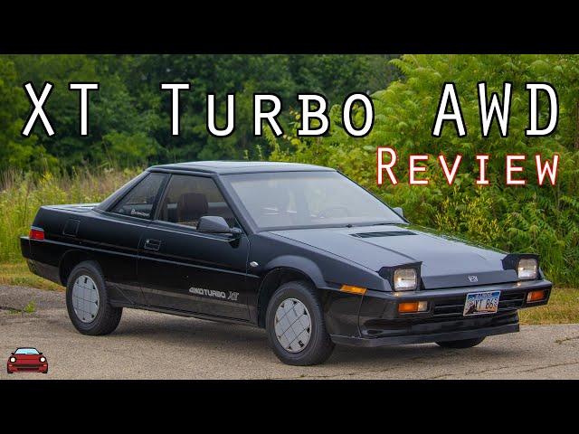 1986 Subaru XT Turbo AWD Review - TOO Crazy For The 80's!