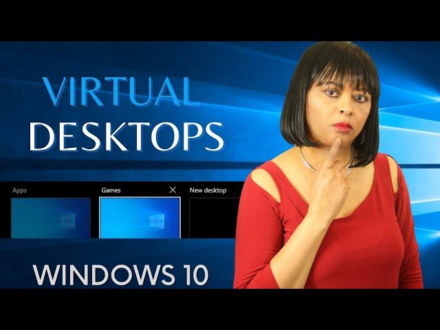 How to view multiple Desktops in Windows