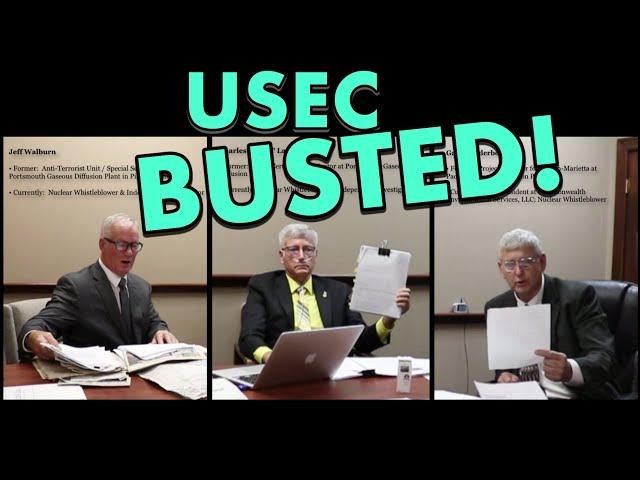 The USEC Conspiracy - Portsmouth & Paducah Nuclear Whistleblowers Exposé - Part 1 of 2