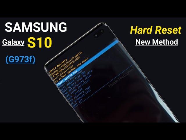 Samsung Galaxy S10 Hard Reset | How To Reset Samsung S10 Plus / G973f