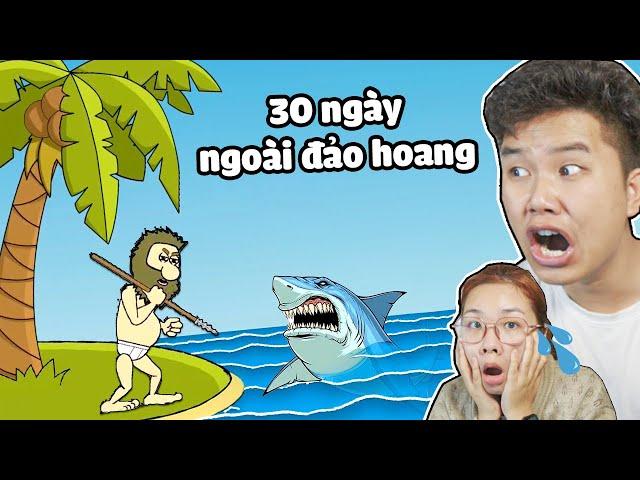 30 ngày sinh tồn ngoài đảo hoang siêu nguy hiểm...