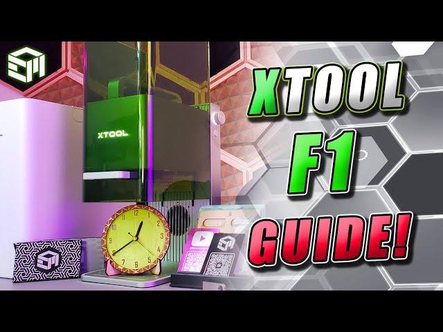 XTOOL F1 In-Depth Setup Guide, Material Settings, Creative Space, Fixtures, Templates, and Review