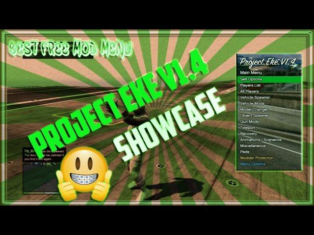 GTA 5 Online: "PROJECT EKE 1.4 SPRX" + DOWNLOAD! - Mod Menu Showcase" (Free GTA 5 Mod Menu)