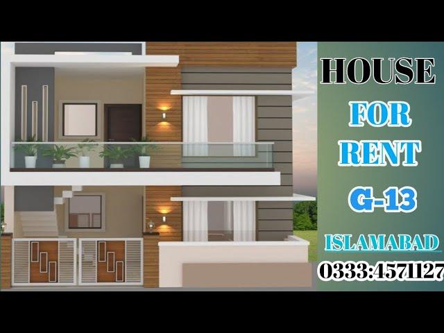 House For Rent in Islamabad G-13 size 4 Marla Rent 65,000