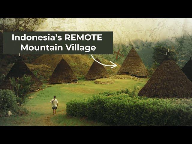 A WILD Adventure to Indonesia's REMOTE Cloud VILLAGE - Wae Rebo Village Cinematic Travel Vlog