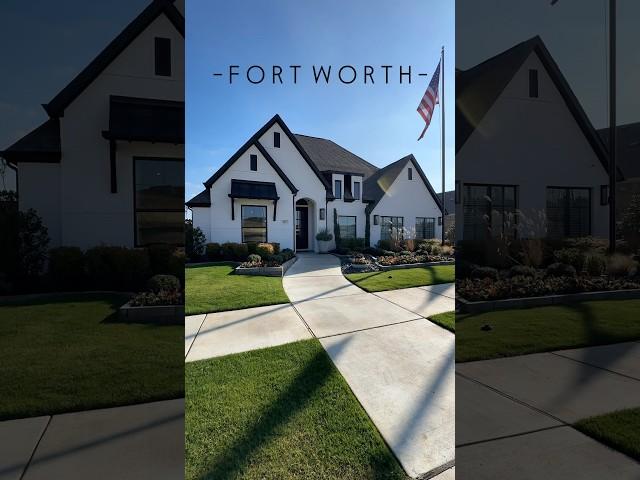 We FOUND MODERN New Construction Homes in FORT WORTH