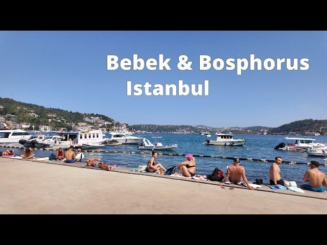 Luxurious Bebek & Bosphorus Walking Tour | 4K (60fps) | Istanbul’s Scenic Waterfront