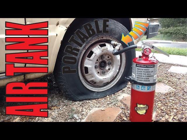Fire extinguisher portable Air Tank