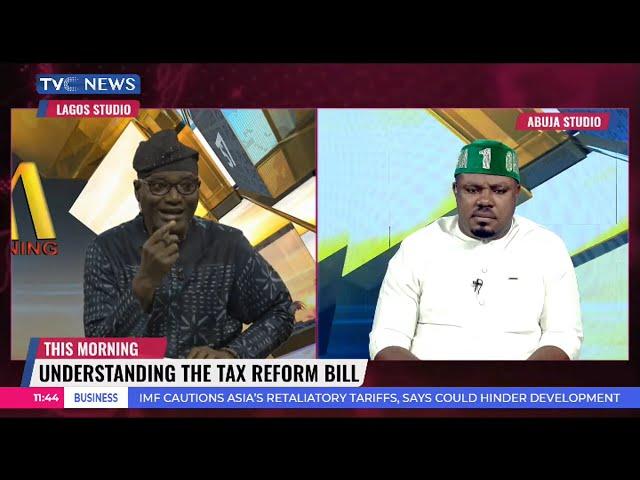 Hon Philip Agbese Speaks On The Tax Reform Bill