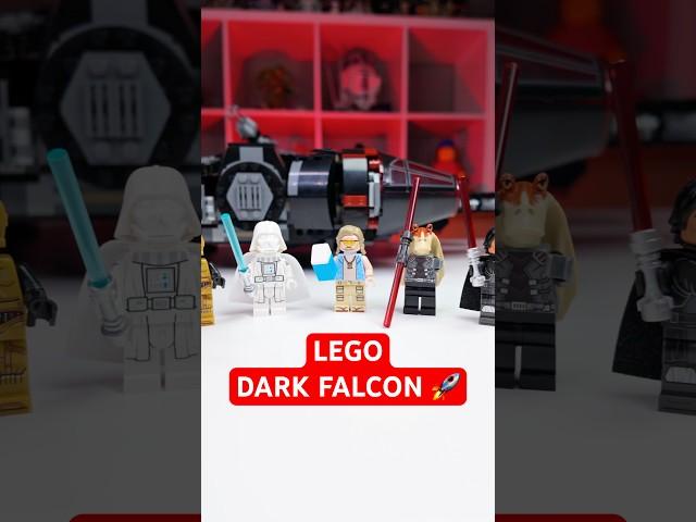 The Dark Falcon is one of the best LEGO sets of 2024 #lego #starwars #millenniumfalcon #darkfalcon