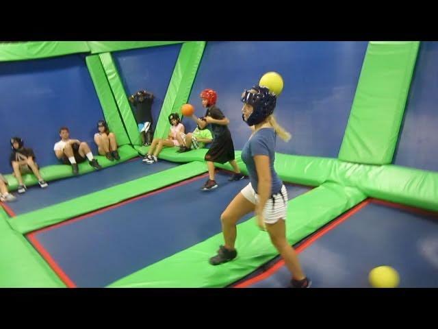 Trampoline Dodgeball