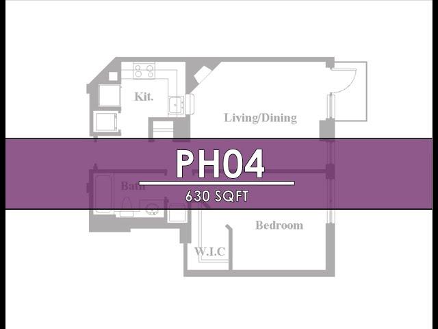 Apartment PH04 (630 SqFt)