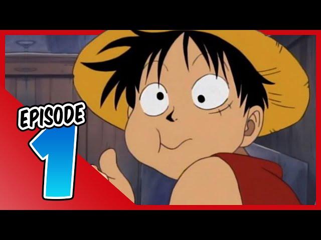 ONE PIECE Abridged Episode 1: He's Monkey D Luffy! The Pirate King Will Be Him! #onepiece #comedy