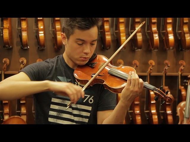 Carl Becker Sr., Chicago 1934 Violin Demonstration
