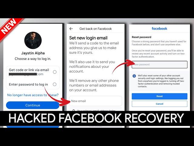 How to Recover Facebook Account Password without Email and Phone Number 2025 | Fb Recovery 2025