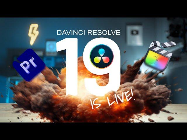 These NEW & IMPROVED Features Will Make EVERYONE Switch to DaVinci Resolve 19!