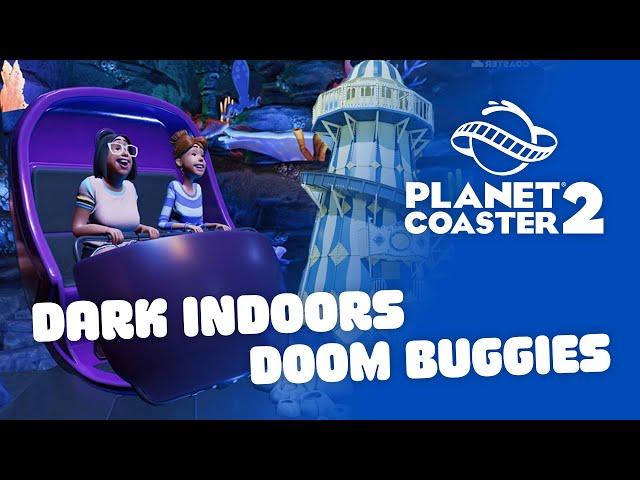 Dark indoors and doom buggy ride in Planet Coaster 2 – New Screenshots revealed