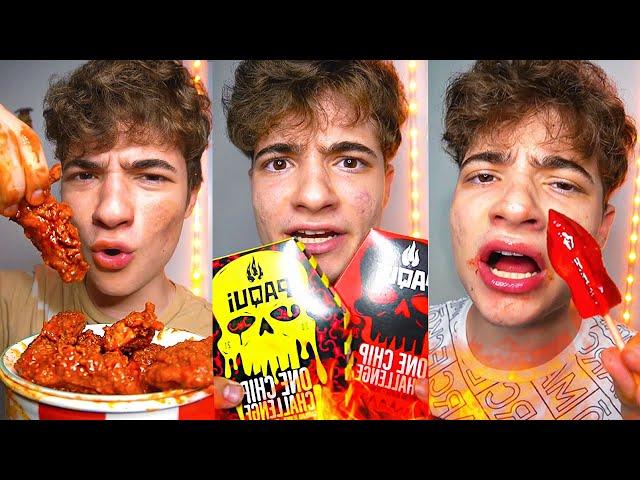 Extreme Spicy Food Tiktok Compilation | @Spizeethegoat