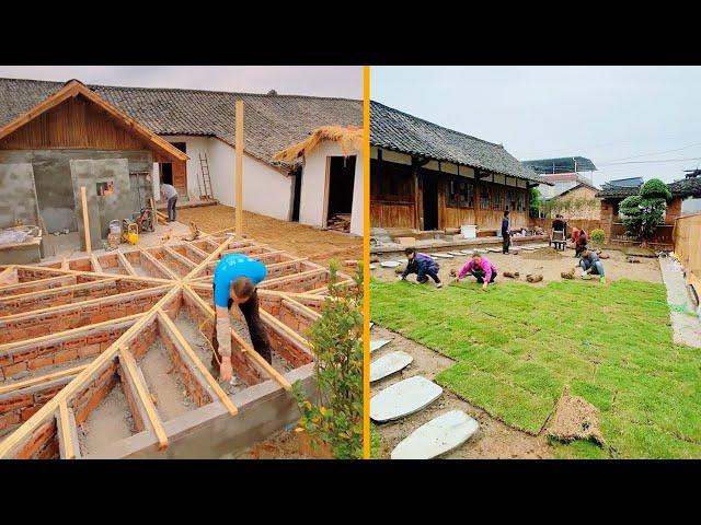 Genius Man Transformed Old Country House Into Luxury Home, BEFORE AND AFTER / TIMELAPSE 3 Month