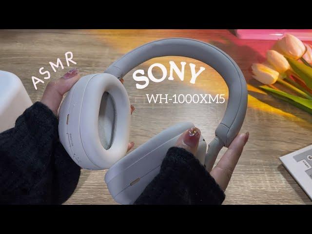 ASMR Unboxing SONY WH-1000XM5  | Whispered, Triggers for Sleeping