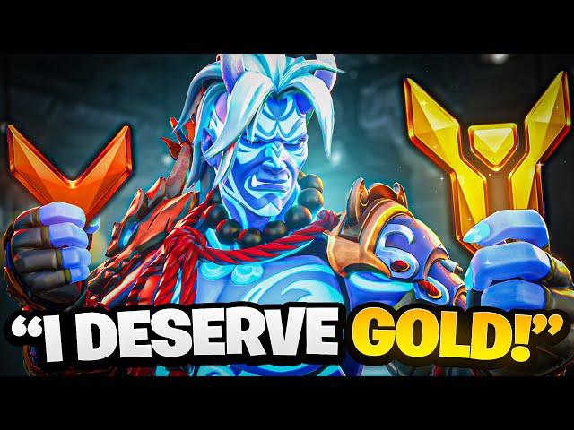 The #1 BRONZE Hanzo Says His Teammates Are BAD... So We Made Him PROVE IT (In a GOLD Lobby!)