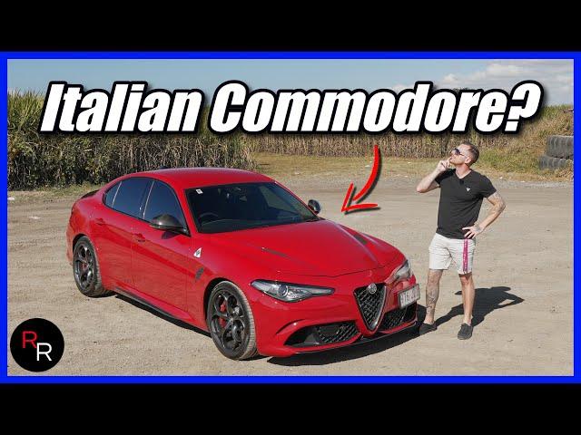 This Is What Happens When Italians Build A Commodore || Giulia Quadrifoglio Review